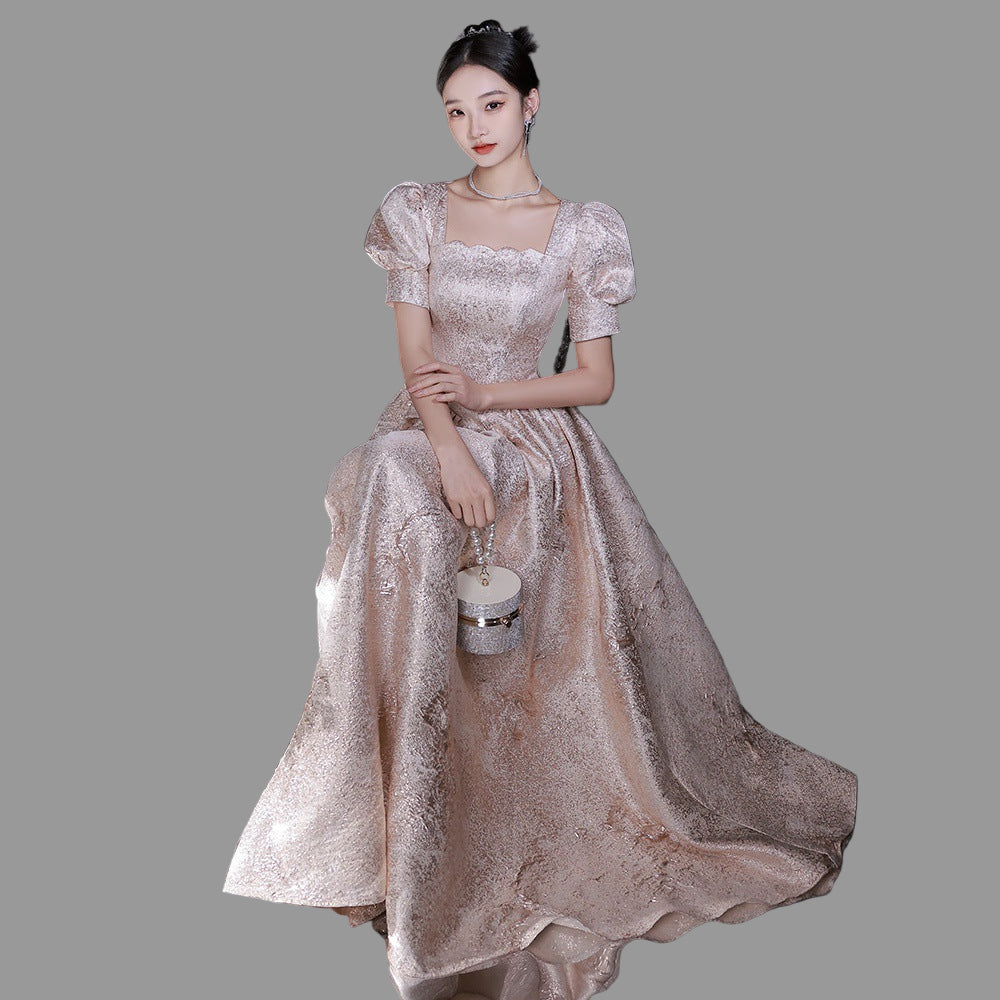 Women Evening Dresses Women Champagne